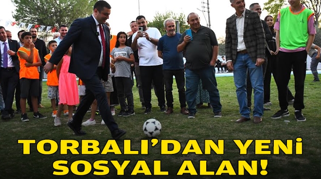 Torbalı'dan yeni sosyal alan!