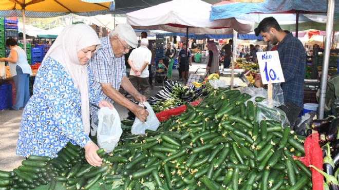 Torbalı pazarı yeni yerine taşındı