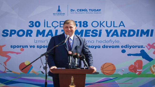 Tugay: Yetenekli çocukların spor eğitimlerini üstleneceğiz