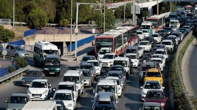 TÜİK, İzmir verilerini açıkladı... 3 kişiye 1 araç!