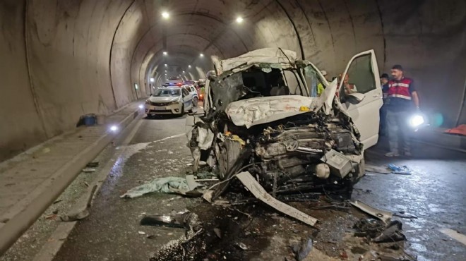 Tünel içinde iki ayrı kaza: 1 ölü, 1 yaralı