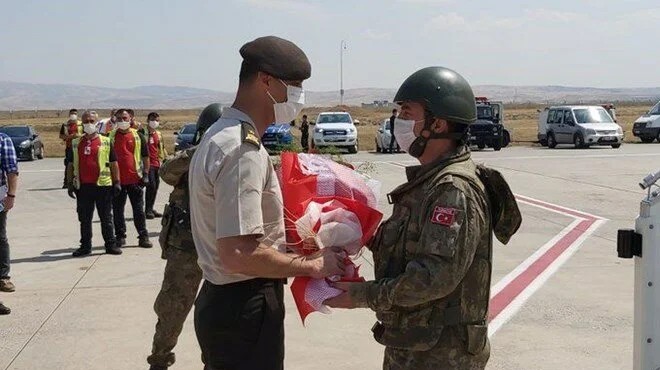 Türk askerinin tahliyesi tamamlandı