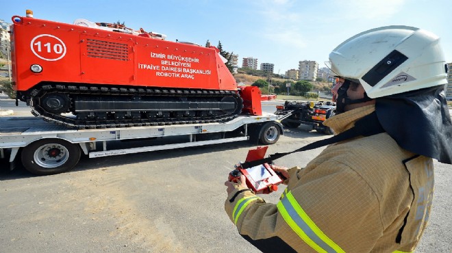 Türkiye de ilk kez İzmir de: Bu robot hayat kurtaracak!