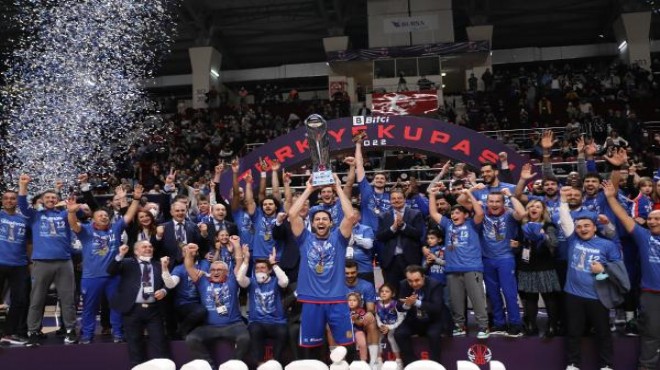 Türkiye Kupası nda şampiyon Anadolu Efes!