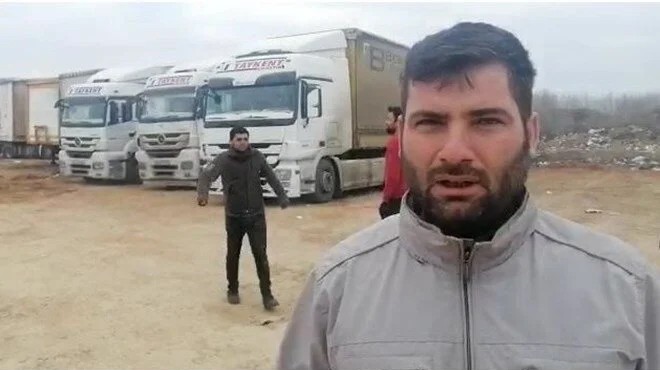 Ukrayna da mahsur kalan TIR şoförleri yardım istiyor