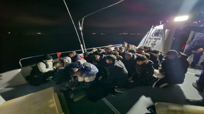 Umuda yolculuk yarım kaldı: 50 göçmen durduruldu!