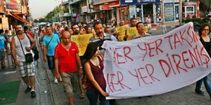 Ekmek zammına Aydın’da protesto