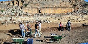 Tlos Antik Kenti nde kazılar başladı