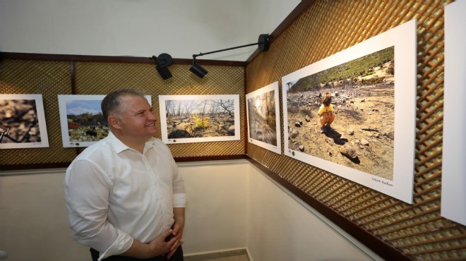 ‘Urla’ya Ateş Düştü’ fotoğraf sergisi açıldı