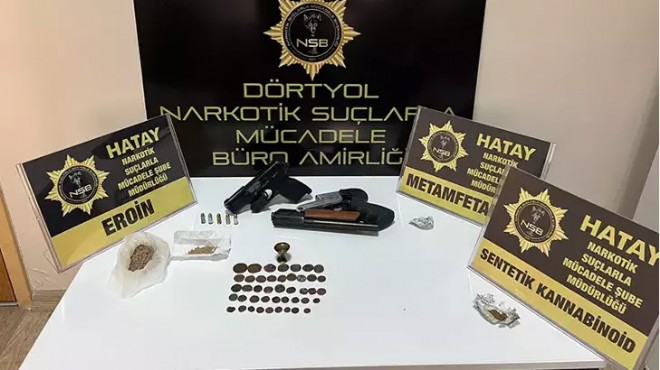 Uyuşturucu ve tarihi eser kaçakçılığı operasyonu!