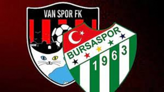 Van Spor FK - Bursaspor maçı seyircisiz oynanacak