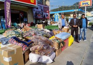 Bayır Bucak Türkmenlerine Marmaris ten yardım