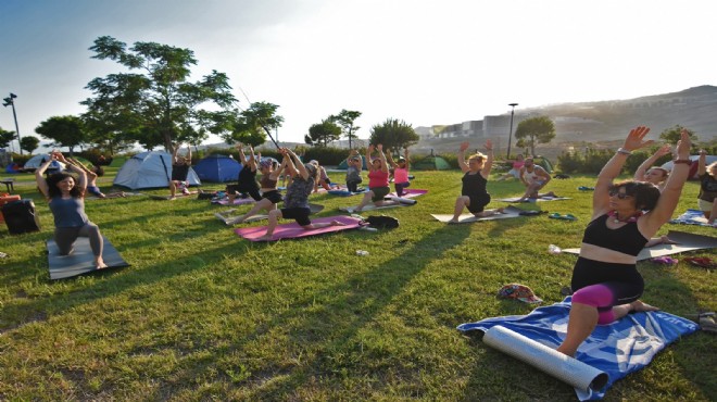 Yoga festivali başladı!