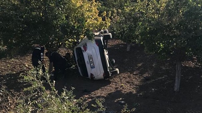 Yoldan çıkarak tarlaya devrildi: 1 kişi öldü!