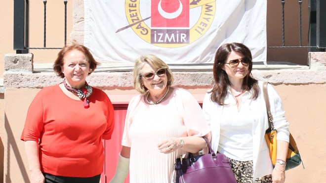 Yunan Cumhurbaşkanı nın eşi İzmir de: İGC ye ziyaret
