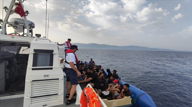 Yunan itti Türk kurtardı... 33 göçmen yakalandı!