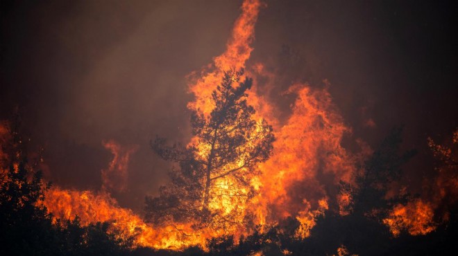 Yunanistan da yangın söndürme uçağı düştü