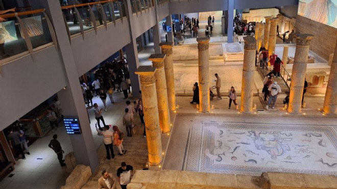 Zeugma Mozaik Müzesi ziyaretçi rekoru kırdı