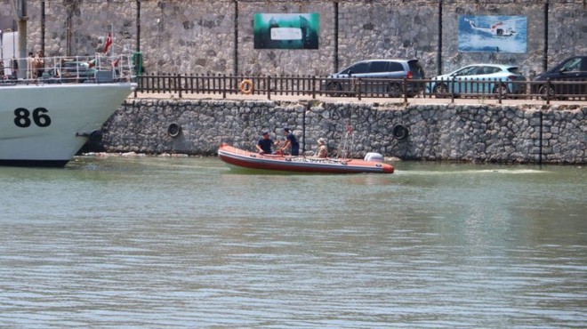 Zonguldak Limanı nda  mayın  paniği